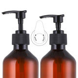 1 x RAW Customer Returns Jucoan 9 Pack 300ml Pump Bottles Plastic Amber Soap Dispenser Empty Bottles Refillable and Reusable Liquid Soap Dispenser Pump Dispenser Lotion Dispenser for Shampoo Shower Gel Hand Soap Dishwashing Liquid - RRP €15.6