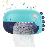 2 x RAW Customer Returns Lehoo Castle Bathtub Toy, Foam Machine Bathtub with Music, Dinosaur Bath Toy Baby with 1000 Bubbles per Minute - RRP €35.52