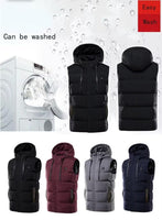 1 x RAW Customer Returns Shuanghao Heated Vest Heated Vest Heat Jacket Heat Vest - for Men Women Winter Heating Vest Lightweight Washable USB Connection, 3 Adjustable Temperatures for Heated Heated Vest - RRP €47.98