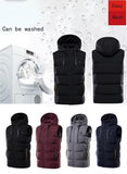 1 x RAW Customer Returns Shuanghao Heated Vest Heated Vest Heat Jacket Heat Vest - for Men Women Winter Heating Vest Lightweight Washable USB Connection, 3 Adjustable Temperatures for Heated Heated Vest - RRP €47.98