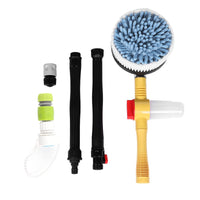 1 x RAW Customer Returns Car Wash Brush, High Pressure Rotating Car Wash Brush, Washing Sponge Tool, Non-Slip Grip, for Car Washing, Washing Wall, Window Washing - RRP €42.18