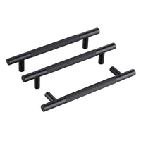 1 x RAW Customer Returns AITITAN 10 pieces furniture handles black - kitchen handles 160mm hole spacing cabinet handles black kitchen handles black handles for kitchen cabinets black handles furniture - RRP €38.98