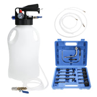 1 x RAW Customer Returns FreeTec 10L Oil and Fluid Extractor with 14 ATF Adapters Kit - RRP €109.95