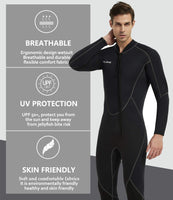 1 x RAW Customer Returns IFLOVE Men s Wetsuit 3 mm Full Body Diving Suit Long Sleeves Wetsuits Neoprene Diving Surfing Snorkeling XXL - RRP €51.5