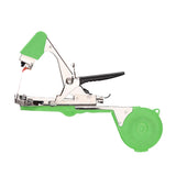 1 x RAW Customer Returns Binding pliers for plants, plant tying machine tape pliers tapetool hand tying machine for vineyard tomatoes cucumbers fruit vegetables, agriculture garden binding machine, plant tying tool - green - RRP €29.5