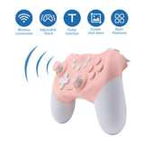 1 x RAW Customer Returns RALAN Upgraded Wireless Pro Controller Compatible with Switch OLED lite, with programmable function, wake-up, gyro axis, turbo, dual vibration - RRP €23.3