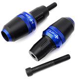 1 x RAW Customer Returns Frame Sliders Anti-Fall Frame Protectors for MT07 2021 2022 2023 MT 07 2014-2020 FZ07 TRACER 700 GT protection motorcycle accessories Blue  - RRP €45.0