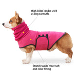 1 x Brand New HEYWEAN Dog Sweater Coat Dog Turtleneck Sweater Fleece Dog Sweater Small Dogs Clothes Sweater Dog Warm Pet Sweater for Puppies Dog Sweater Small Medium Dogs - RRP €18.14