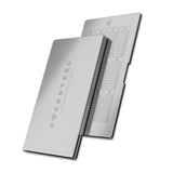 1 x RAW Customer Returns Eversteel The Hodlers Plate Bitcoin Crypto Wallet Seed Storage Steel Plate Crypto Steel - RRP €70.58