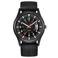 1 x RAW Customer Returns Kagodri Men s Nylon Strap Watch Handwoven Band Analog Watch Outdoor Casual Quartz Watch - RRP €52.8