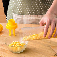 1 x Brand New Tagtight Handheld Corn Scraper, Corn Thresher, Corn De-Grainer Tools, Corn Thresher for Quickly Removing Kernels from Corn Cobs, Dishwasher Safe, Kitchen Helper, - RRP €20.4