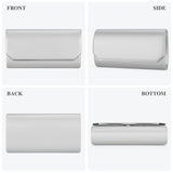 1 x RAW Customer Returns BAICLES PU Leather Evening Bag Women Clutch Elegant Wedding Bag Wedding Bag Women Chain Girls Small Shoulder Bag for Party Leisure Crossbody Bag Women Leather Small - RRP €20.15