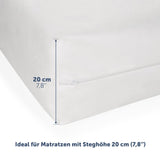 1 x RAW Customer Returns Blumtal Allergy mattress cover 90 x 200 cm for mattresses up to 30 cm - Oeko-TEx certified anti-mite mattress cover - Encasing with zipper - Encasing mattress cover 90x200-1 set - RRP €36.99