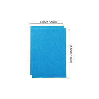 18 x Brand New Jtnohx Colored Felt, Soft Felt Sheets, 1.4mm Thick Craft Felt Fabrics, Felt for Crafts for DIY Sewing 20x30cm Sky Blue  - RRP €345.6