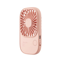 1 x RAW Customer Returns JISULIFE Handheld Fan Mini Fan, Small Portable Fan with Holder, Rechargeable USB Eyelash Fan with 3 Speeds, Make up Fan for the Office Outdoor Pink - RRP €19.99