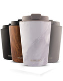 1 x RAW Customer Returns MAMEIDO thermal mug 350ml, 470ml 700ml - leak-proof coffee mug to go made of stainless steel, double-walled insulated, leak-proof - coffee to go mug keeps you warm White Marble, 0.35l  - RRP €27.99