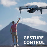 1 x RAW Customer Returns Drone with 2 Camera Drones with 135 Electrically Adjustable RC FPV WIFI Foldable Quadcopter, Drone Airplane for Beginners, 3D Flips, Altitude Hold, 2 Batteries and Portable Bag - RRP €53.6