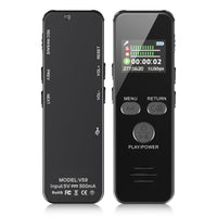 1 x RAW Customer Returns Howabo 60H Voice Recorder, 64GB Metal Case Digital Voice Recorder with Voice Recognition and Password, USB C Recording Device for Lectures Meeting Class Interviews - RRP €39.34