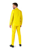 1 x RAW Customer Returns Suitmeister Party Costumes for Men - Solid Color Suit for Costumes for Carnival, Halloween Parties and Theme Parties - Yellow - Size XXL - RRP €45.32