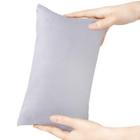 1 x RAW Customer Returns Winmany Mini Pillow 11 x 7 Machine Washable Small Pillows Solid Color Small Nap Pillow for Toddlers Kids Dogs Travel Gray  - RRP €16.67