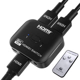 1 x RAW Customer Returns 8K HDMI 2.1 Switch, 4K 120Hz HDMI Switch 2 in 1 Out, Bidirectional HDMI Splitter 1 in 2 Out 8K 60HZ, supports HDR 4K 3D 1080P, for TV PS3 4 5, BLU-Ray Xbox - RRP €22.18