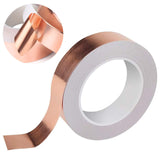 10 x Brand New Snail Copper Foil Adhesive Copper Foil Conductor Copper Foil Tape Copper Foil Tape Copper Foil Tape for Electrical Repairs on Stained Glass Circuit Paper 20MMX20M  - RRP €121.4