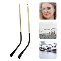 1 x RAW Customer Returns UKCOCO Replacement Glasses Arm Replacement Arm for Metal Glasses with Non-Slip Silicone Caps for Glasses Temples and - RRP €22.8