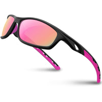 1 x RAW Customer Returns RIVBOS Sunglasses Cycling Glasses Sports Glasses for Women Men Polarized TR90 Superlight Unbreakable Frame UV400 Hiking Running Golfing and Fishing RB833 - RRP €25.19