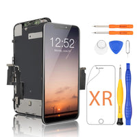 1 x RAW Customer Returns Yodoit for iPhone XR Display LCD Screen Replacement Digitizer Glass Assembly 6.1 inch Black with Repair Tool Kit Compatible with Model A1984, A2105, A2106, A2107 - RRP €26.71