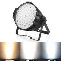 1 x RAW Customer Returns BETOPPER LED par light stage light, 54 2W party light DJ light, spotlight DMX512 cold white warm white light effects strobe stage lighting for church, wedding, party, studio, theater - RRP €79.99