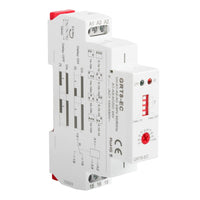 1 x RAW Customer Returns DEWIN time relay, GRT8-EC timer single function time relay on off delay relay DIN rail time relay AC220 V DC24 V - RRP €14.49