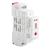 1 x RAW Customer Returns DEWIN time relay, GRT8-EC timer single function time relay on off delay relay DIN rail time relay AC220 V DC24 V - RRP €14.49