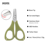 2 x Brand New Booms Fishing S01 Fishing Line Scissors - RRP €62.4