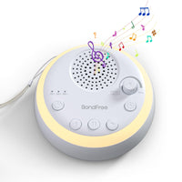 1 x RAW Customer Returns BondFree White Noise Machine Sleep Aid White Noise Sound Machine with 16 Soothing Sounds and Sleep Timer Adjustable Volume USB Rechargeable for Babies and Adults - RRP €18.14