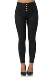 1 x RAW Customer Returns Elara Women s Jeans High Waist Push Up Skinny Fit Chunkyrayan 1166-1 Black-38 M  - RRP €26.65