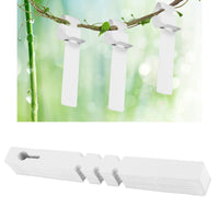 1 x Brand New Garden Flower Labels, 100pcs Plant Labels and Markers, Planting Labels, Hanging Flower Markers Garden Plant Sign Name Tag, Gardening Accessory, White - RRP €16.8