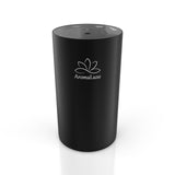 1 x RAW Customer Returns AromaLuxe - Wireless Essential Oil Diffuser with USB-C Rechargeable Battery, Without Water, Ideal for Cars, Sturdy Aluminum, Adjustable Intensity and Timer, Black - RRP €39.24