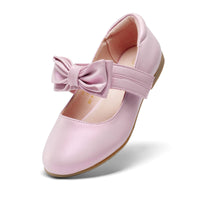 1 x Brand New DREAM PAIRS Ballerinas Girls Mary Jane Strap Flat Shoes Ballerinas Princess Shoes Communion Shoes Flat School Shoes Children PINK PU SDFL2220K-E Size 35 EUR  - RRP €26.26