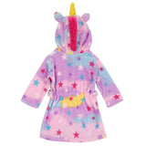 1 x RAW Customer Returns KAKU NANU bathrobe children s girls fluffy unicorn plush bathrobe dressing gown children s cuddly gift girls 4 5 years - RRP €23.99