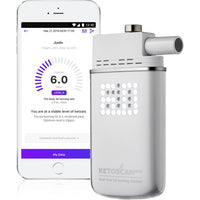 1 x RAW Customer Returns ACE KetoScan mini ketosis test - precisely measure ketones in the breath - breath measuring device for the keto diet - with smartphone app - RRP €200.68