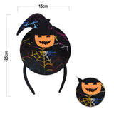 1 x RAW Customer Returns Halloween Headband Accessories Witch 3 PIECES Halloween Headdress Witch Hat Halloween Cosplay Carnival Theme Party Decoration Headband - RRP €9.06