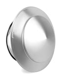 1 x RAW Customer Returns QWORK 200 MM Rain Cap made of 304 stainless steel, chimney cap, round rain hat, chimney cover - RRP €28.96