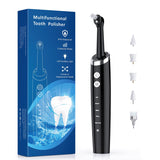 1 x RAW Customer Returns ZoCCee Teeth Whitening Set, Teeth Whitening Set for Teeth Cleaning Teeth Whitening, for Polishing after Teeth Cleaning, to Reduce Plaque Deposits Black  - RRP €41.99