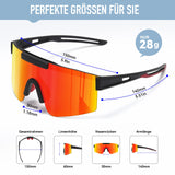 1 x RAW Customer Returns suoso Sports Glasses Sunglasses Men Women Cycling Glasses Sunglasses Men Polarized UV400 Women Ski Sunglasses Fast Glasses Rave Cycling Bicycle Fishing Teal Gradient - RRP €22.99