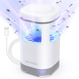 1 x RAW Customer Returns Electric Insect Killer, UV Mosquito Lamp Fly Trap Indoor Mosquito Trap Mosquito Repellent, USB Mosquito Repellent Portable Fly Traps for Bedroom, Living Room Office, Kitchen and Camping - RRP €28.33