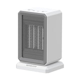 1 x RAW Customer Returns BENGUOO ceramic fan heater energy saving, 5W 500W 1100W 1500W electric fan heater small quiet with timer, fan mode, 70 oscillating electric heater heaters for indoors, office - RRP €52.07