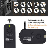 1 x RAW Customer Returns Pixel Wireless Remote Shutter Release RW DC2 Shutter Remote Control Compatible with Nikon Z5 Z6 Z6II Z7 Z7II D750 D780 D7500 D7200 D7000 D5600 D5500 D5300 D3300 D610 D600 D90 P7700 P7800 P950 such as Nikon MC-DC2 - RRP €32.26