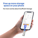 1 x RAW Customer Returns MUXXUE 128GB i Phone Memory Stick, 3 in 1 i Phone Memory Stick for Photos and Videos, Photo Stick for i Phone, i Pad, USB-C, Android Phone, PC, Tablet, Computer - RRP €18.98