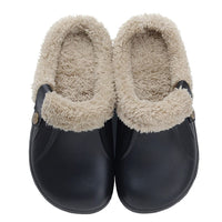 11 x RAW Customer Returns Kinengxi Women s Slippers Winter Furry Clogs Men Warm Plush Waterproof Home Slippers Garden Shoes, Black, 39 40 EU, Tags 40 41 - RRP €285.89