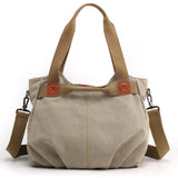 1 x Brand New longyangqk Fashion Hobo Women Handbags Ladies Purse Satchel Shoulder Bags Canvas Tote Bags - RRP €50.4